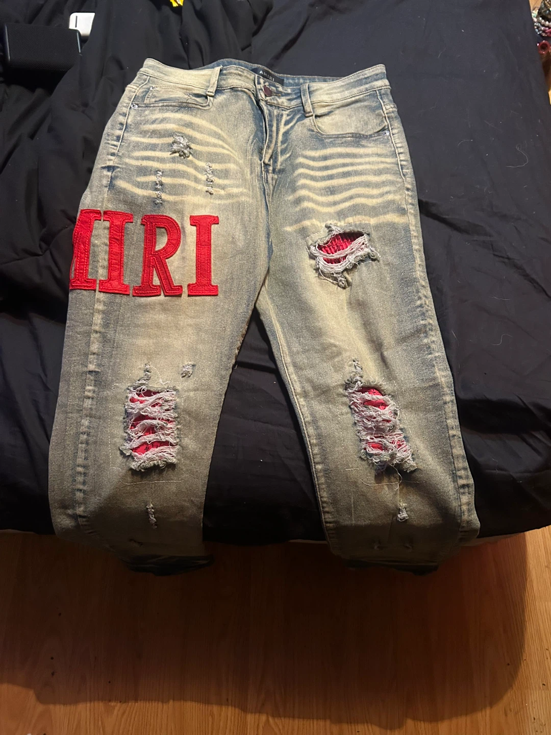 AMIRI Distressed Denim Jeans