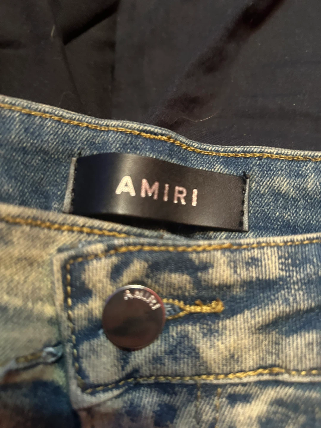 AMIRI Distressed Denim Jeans - photo 2