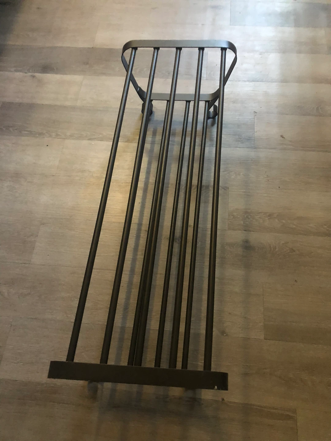 Metal shoe rack - photo 2