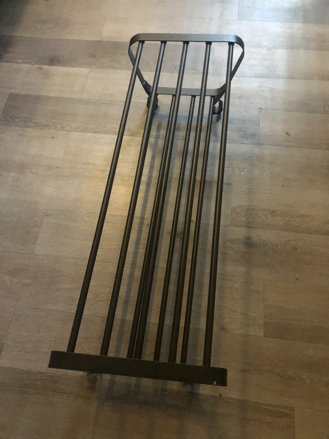 Metal shoe rack - photo 3