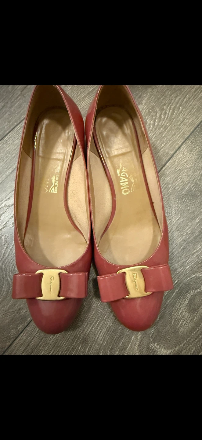 Salvatore Ferragamo Patent Leather Pumps