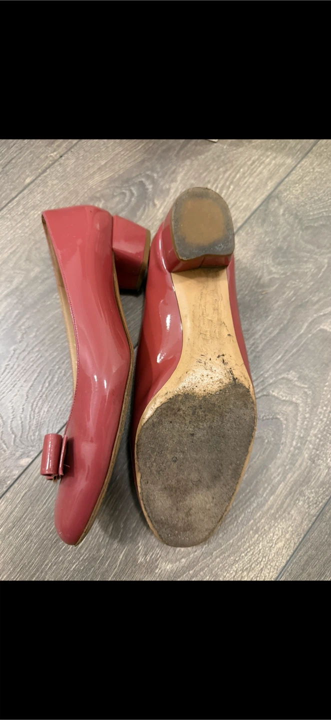 Salvatore Ferragamo Patent Leather Pumps - photo 2