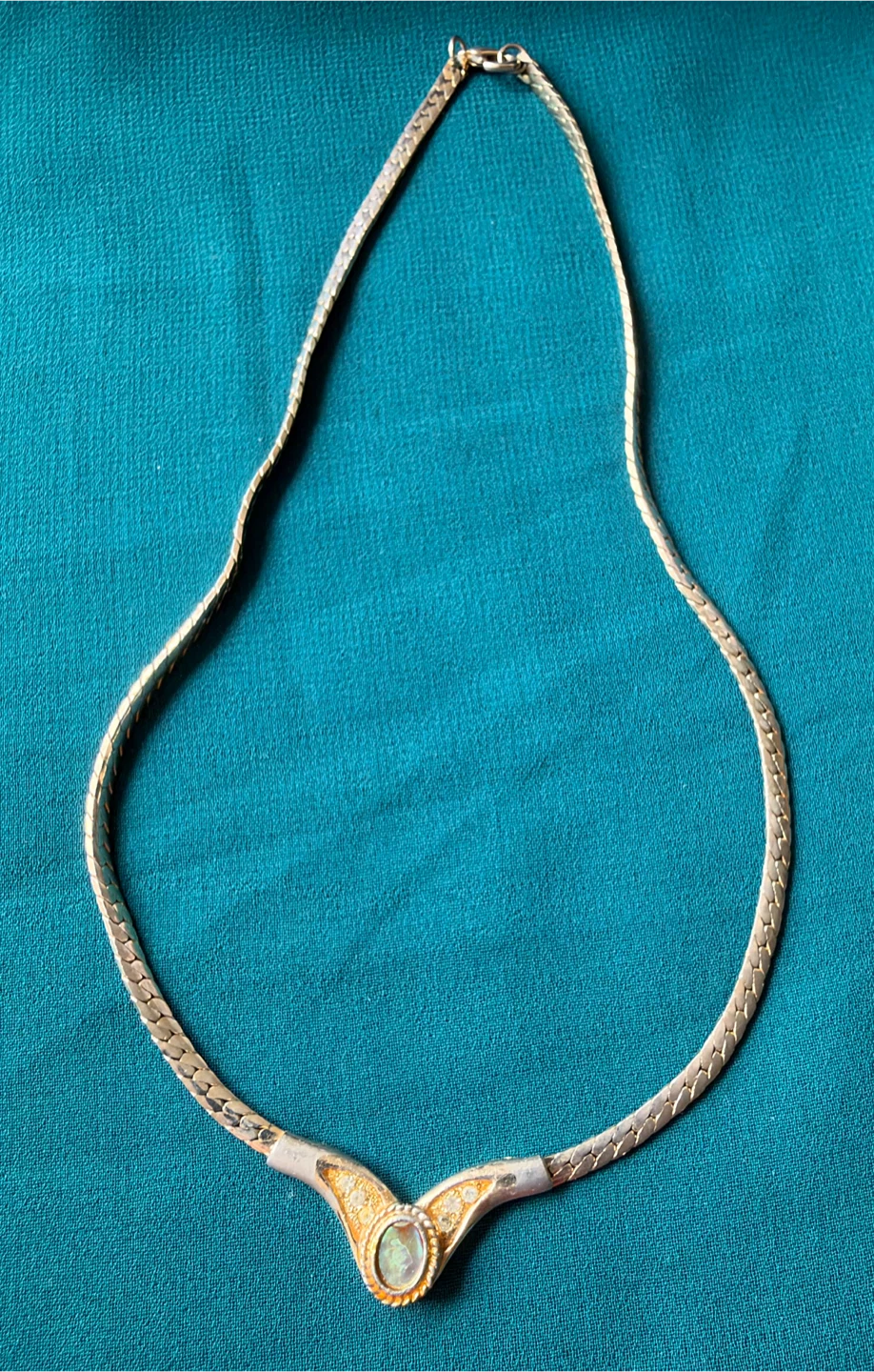Silver and Gold Tone Necklaces - photo 5