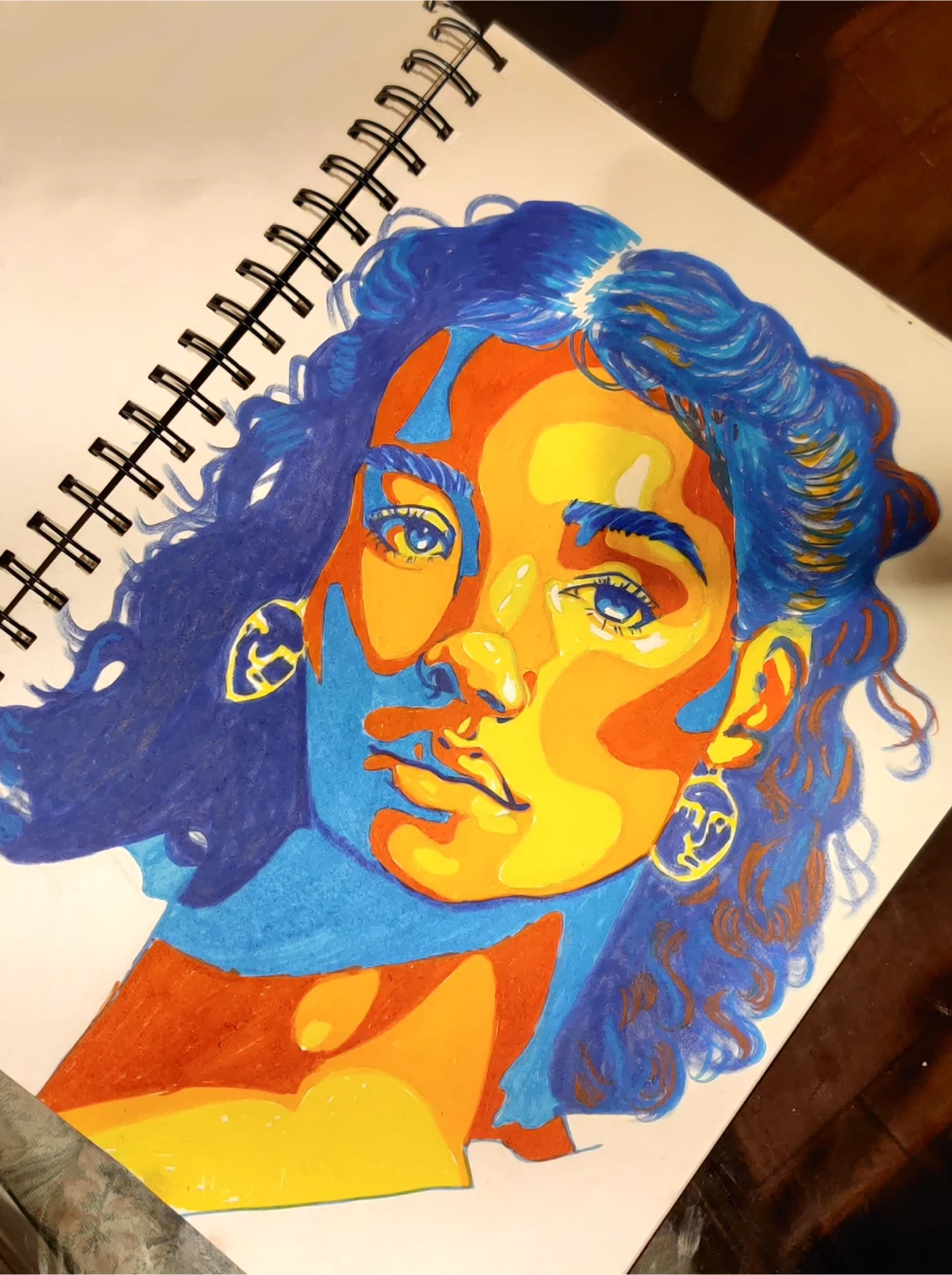 Original Pop Art Portrait Drawing - photo 2