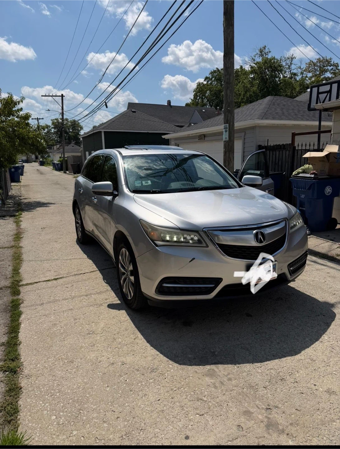 Acura MDX SUV Silver 2014