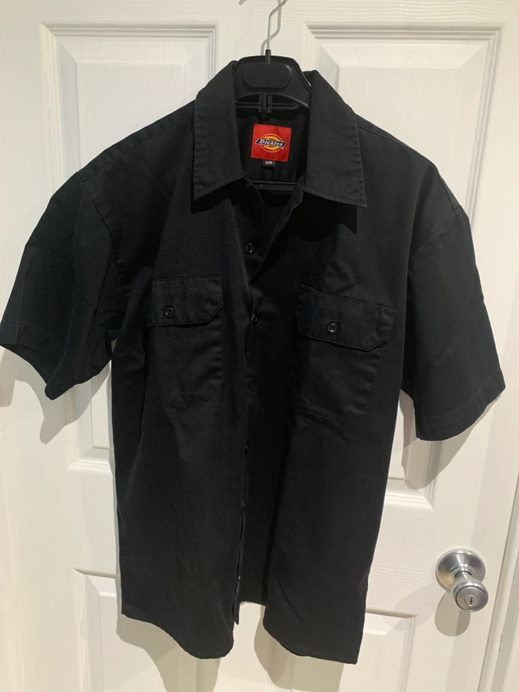 Dickies Black Short Sleeve Work Shirt