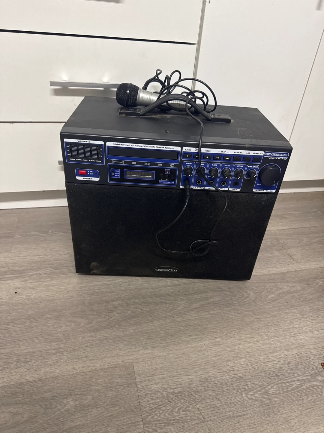 VocoPro DVD-Sound Man Portable Sound System