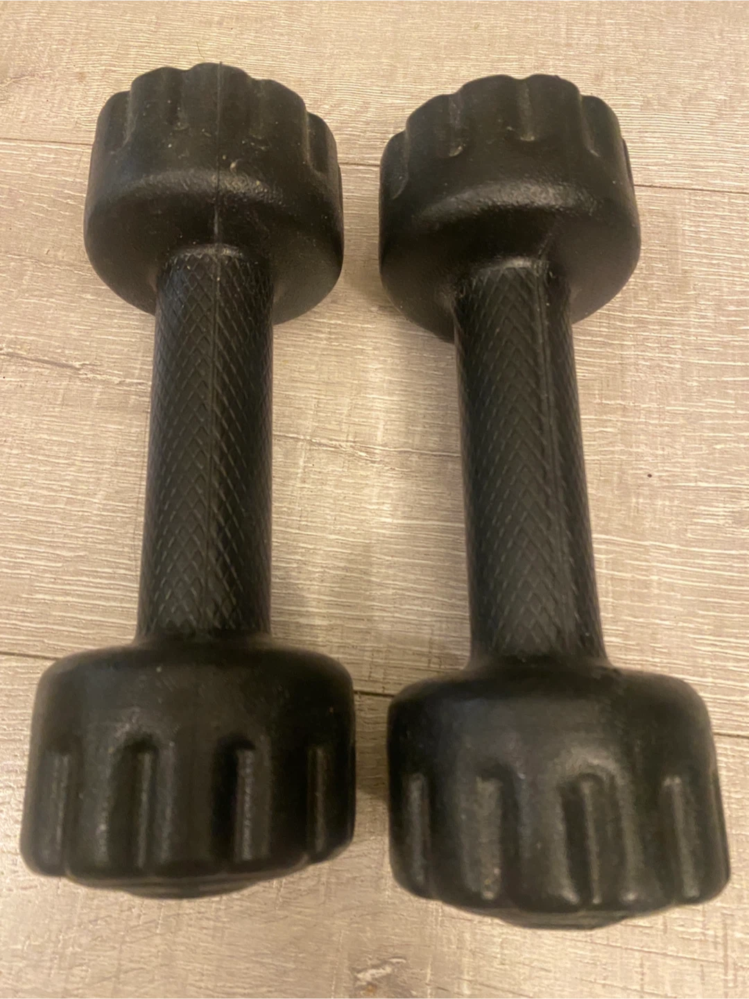 Lifelong 1kg Black Dumbbells