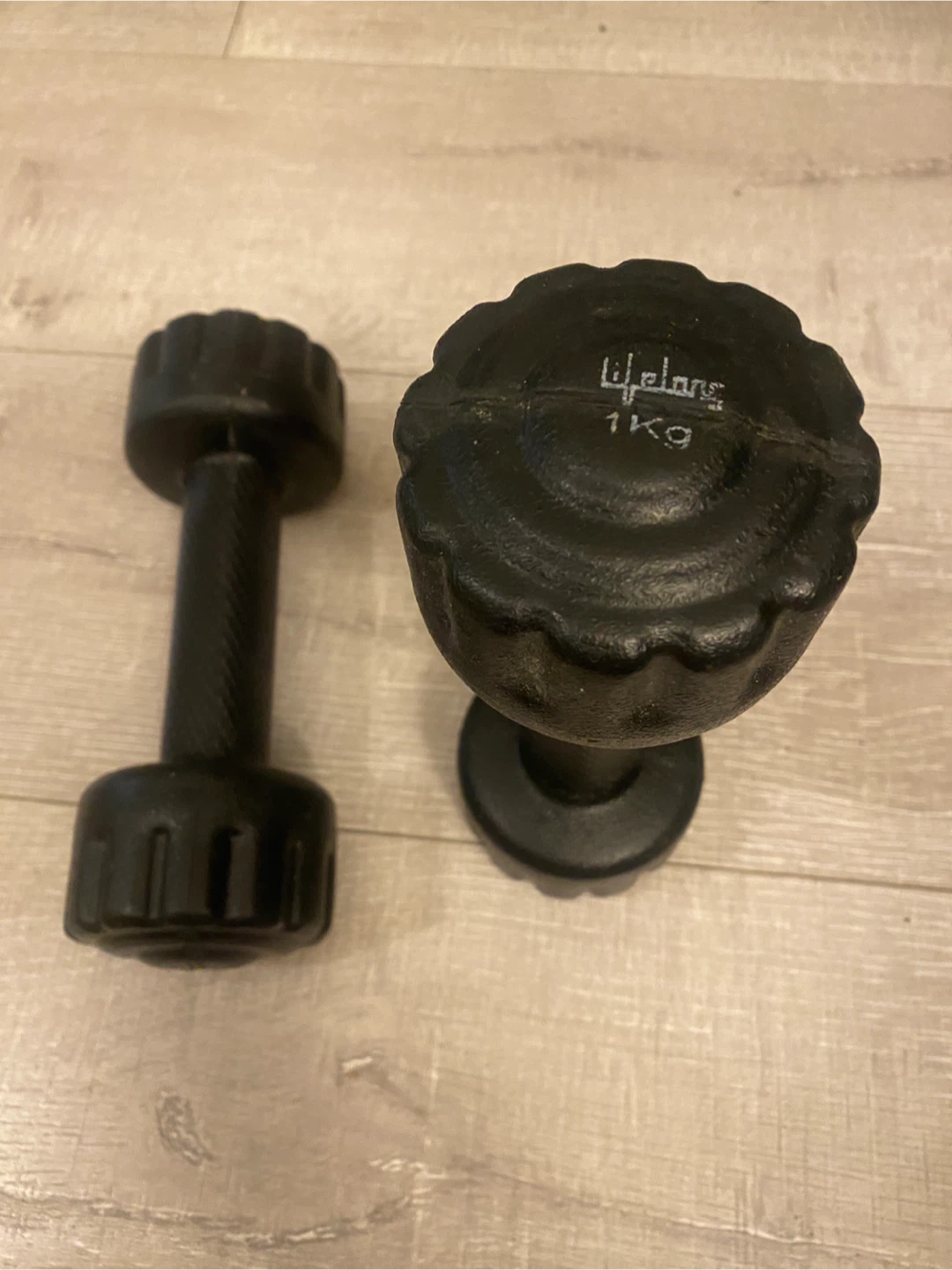 Lifelong 1kg Black Dumbbells - photo 5