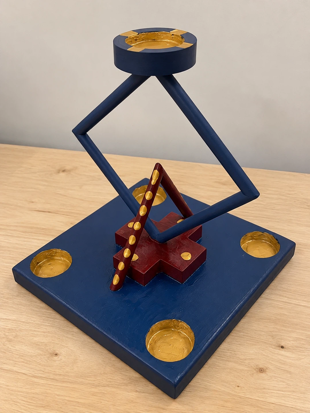 Decorative Geometric Candle Holder