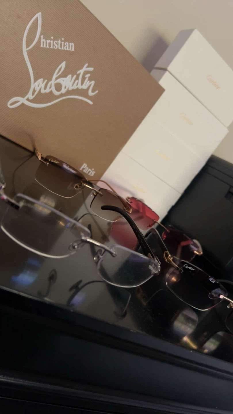 Cartier Rimless Sunglasses