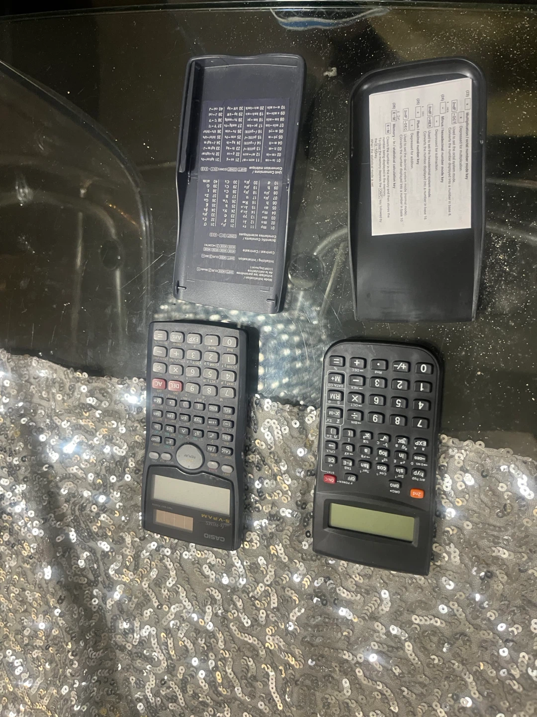 Two Casio Scientific Calculators - photo 2