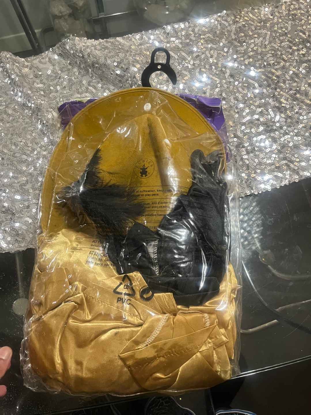 Halloween Rubies Gold pimp costume men’s size medium - photo 3