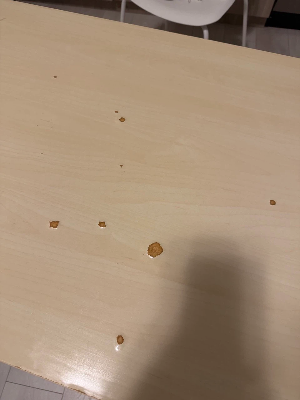 Light Wood Finish Table - photo 2