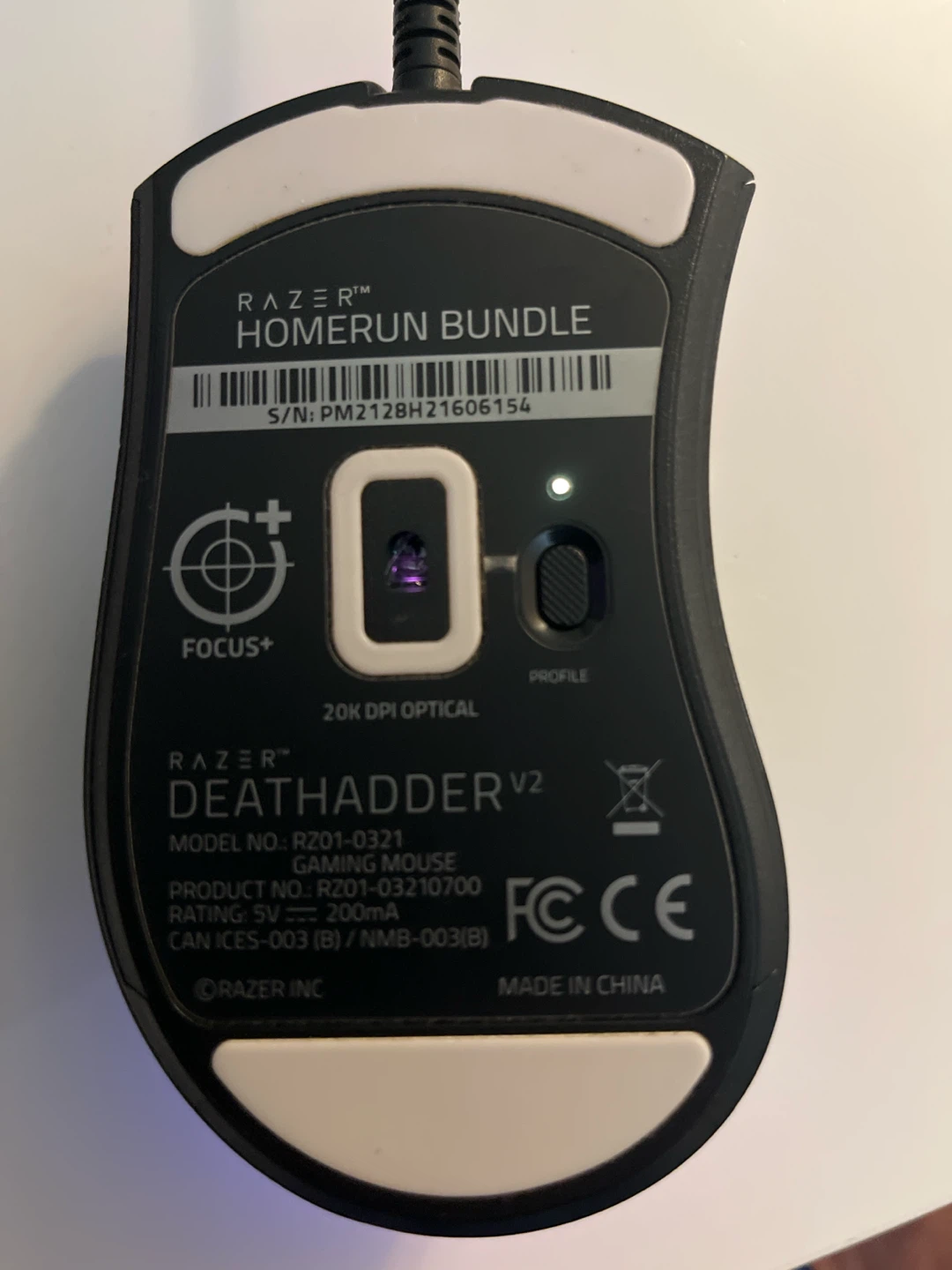 Razer DeathAdder V2 20K DPI mouse - photo 3
