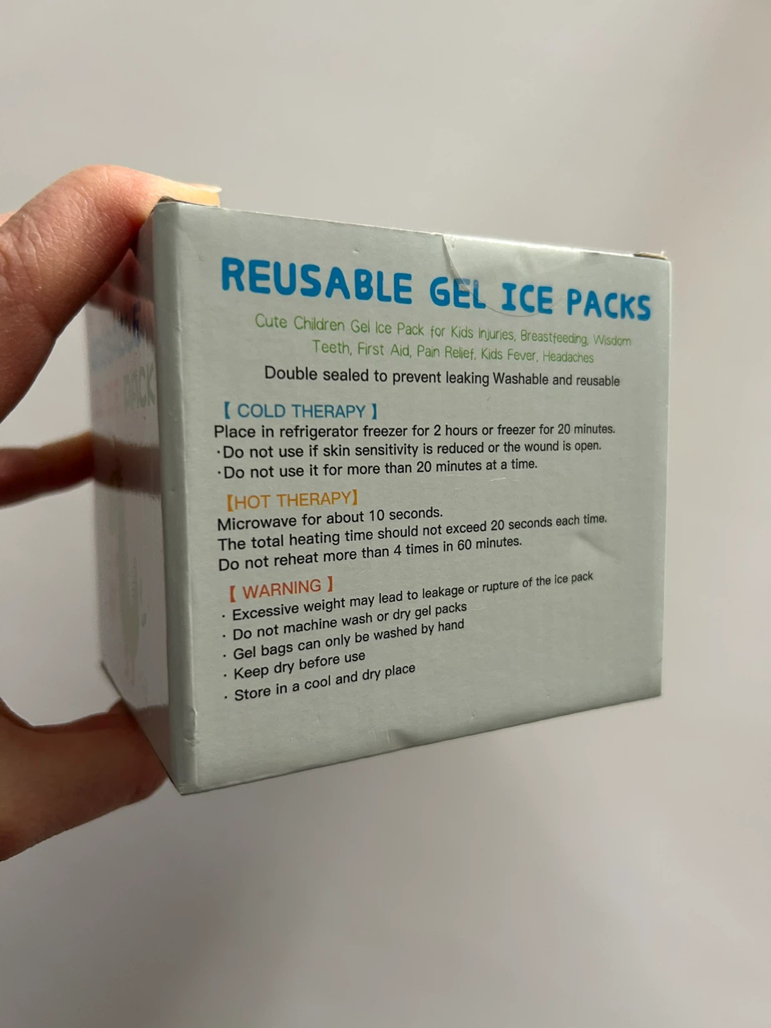 Reusable Gel Ice Packs – Set of 5 . NEW ! - photo 3