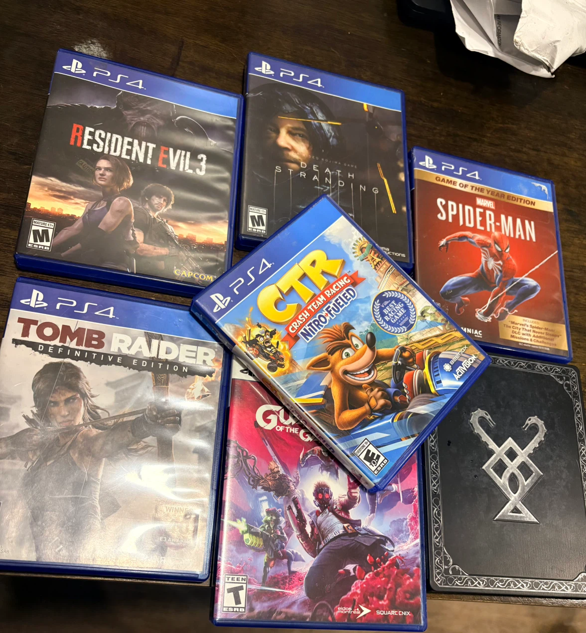 Set of 6 PlayStation 4 and 5 Games