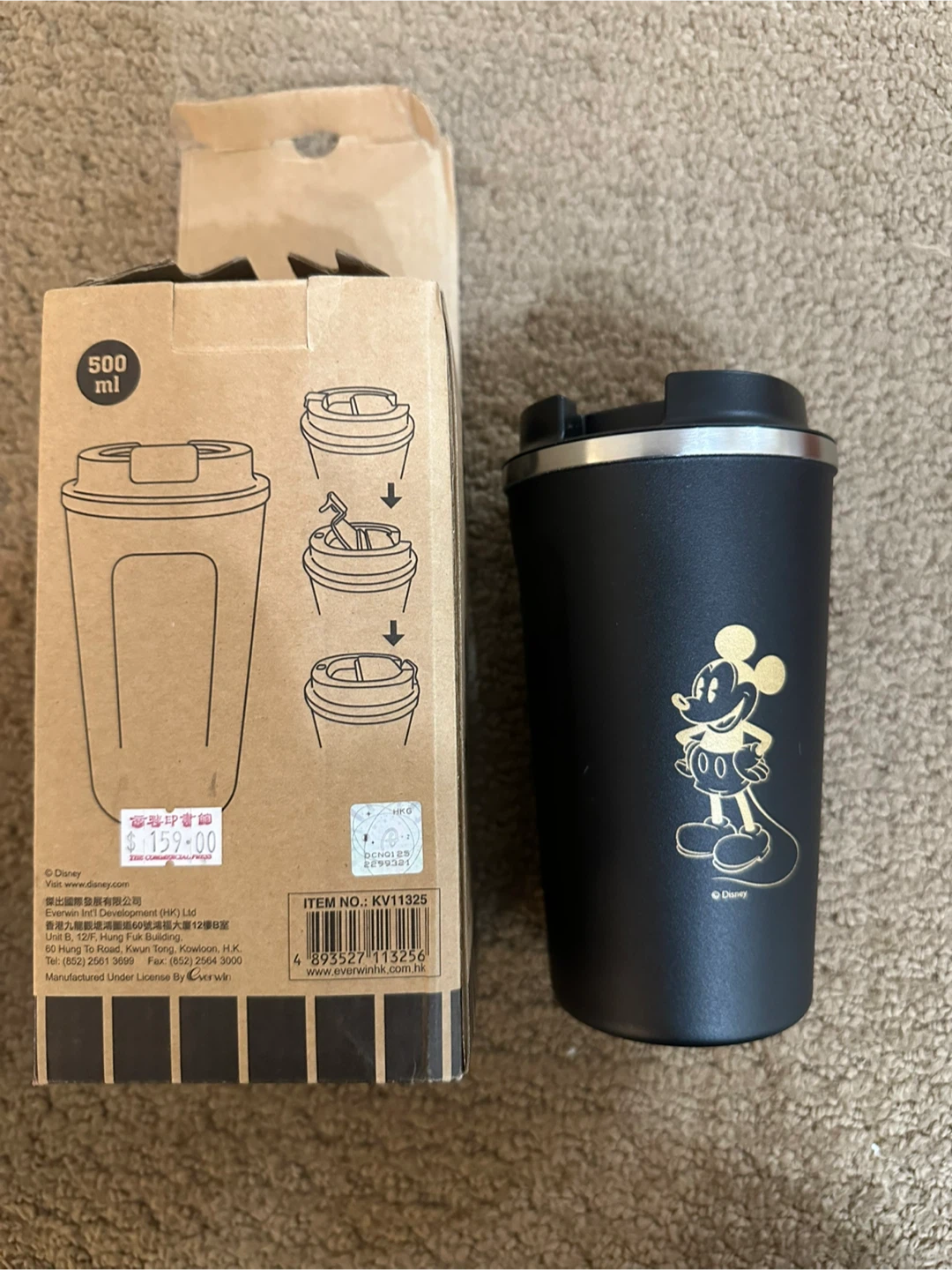 Disney Mickey Mouse 500ml Vacuum Mug - photo 2
