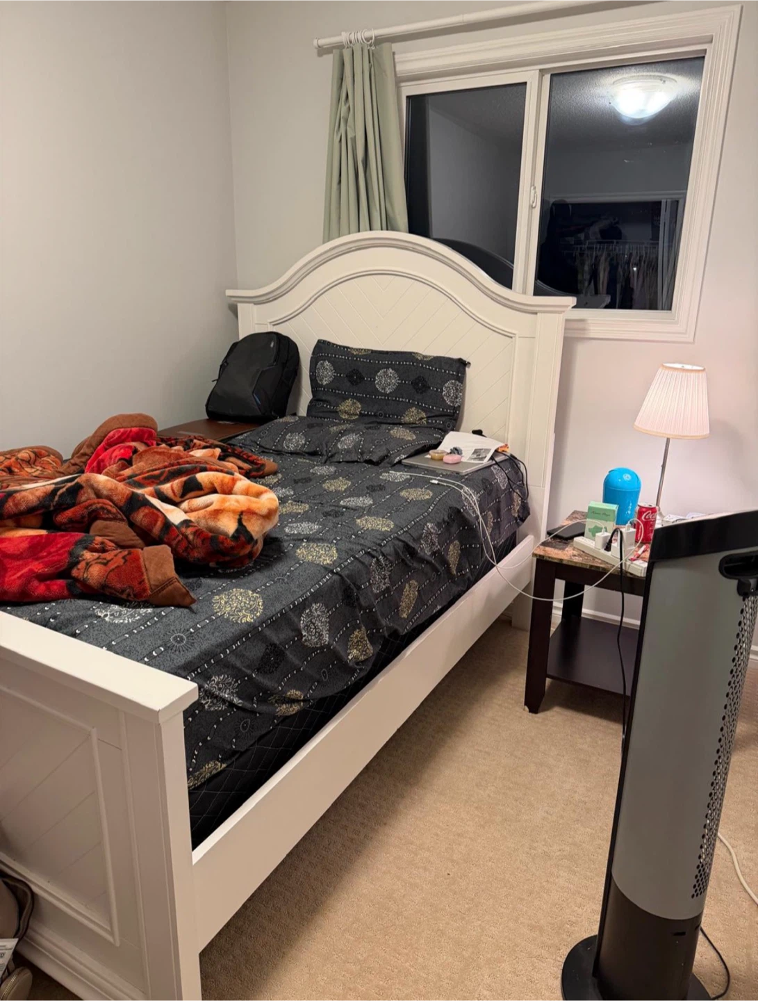 White Single Bed Frame