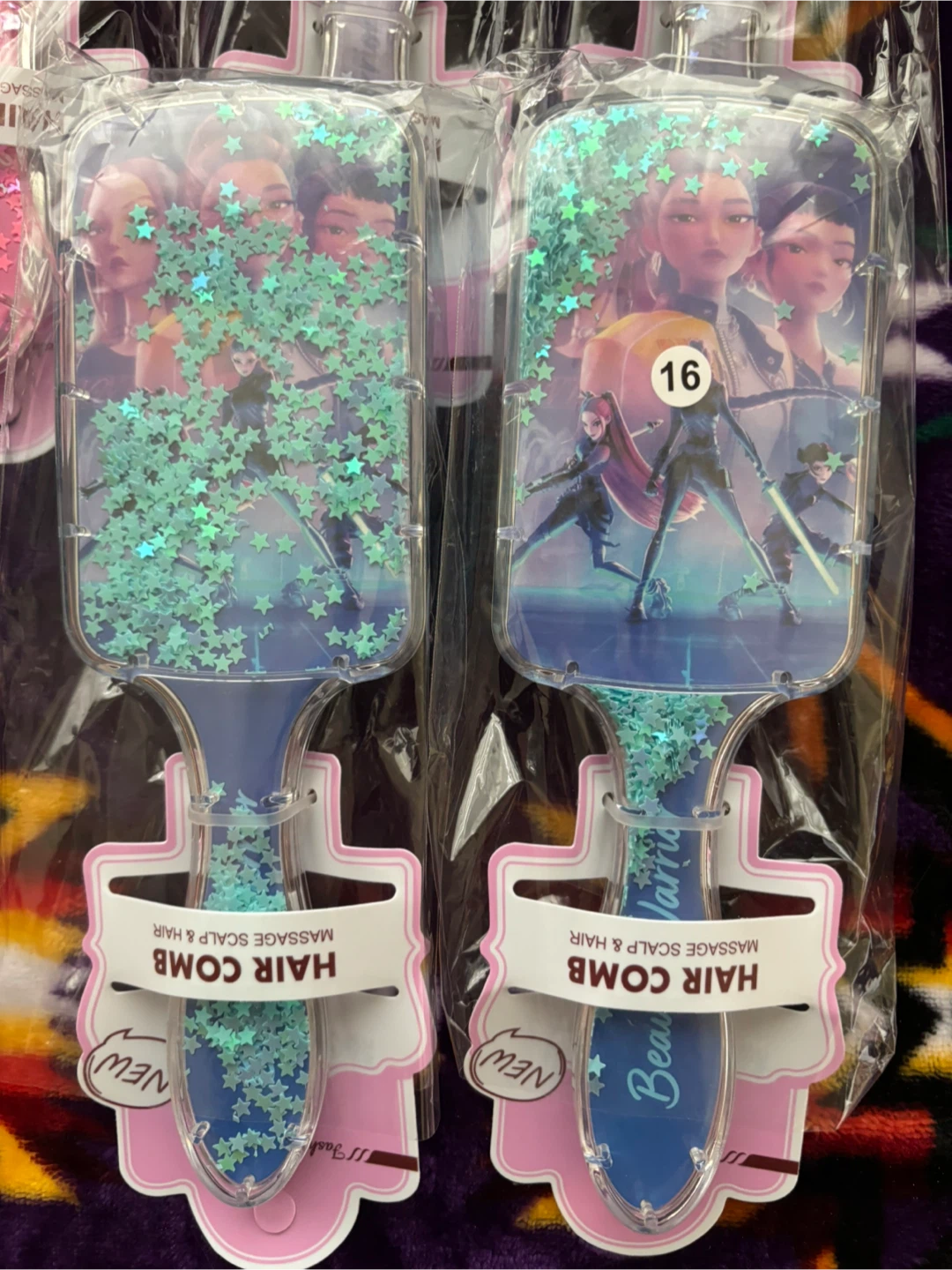 New Kpop Demon Hunter Hair Brushes - photo 2
