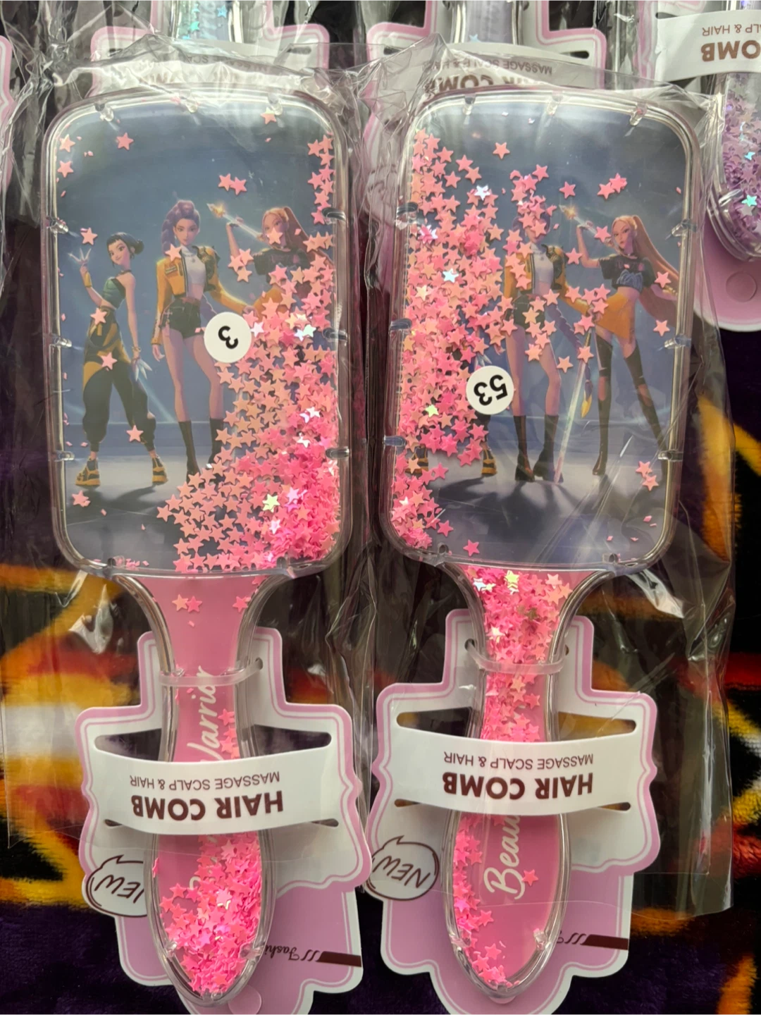 New Kpop Demon Hunter Hair Brushes - photo 3