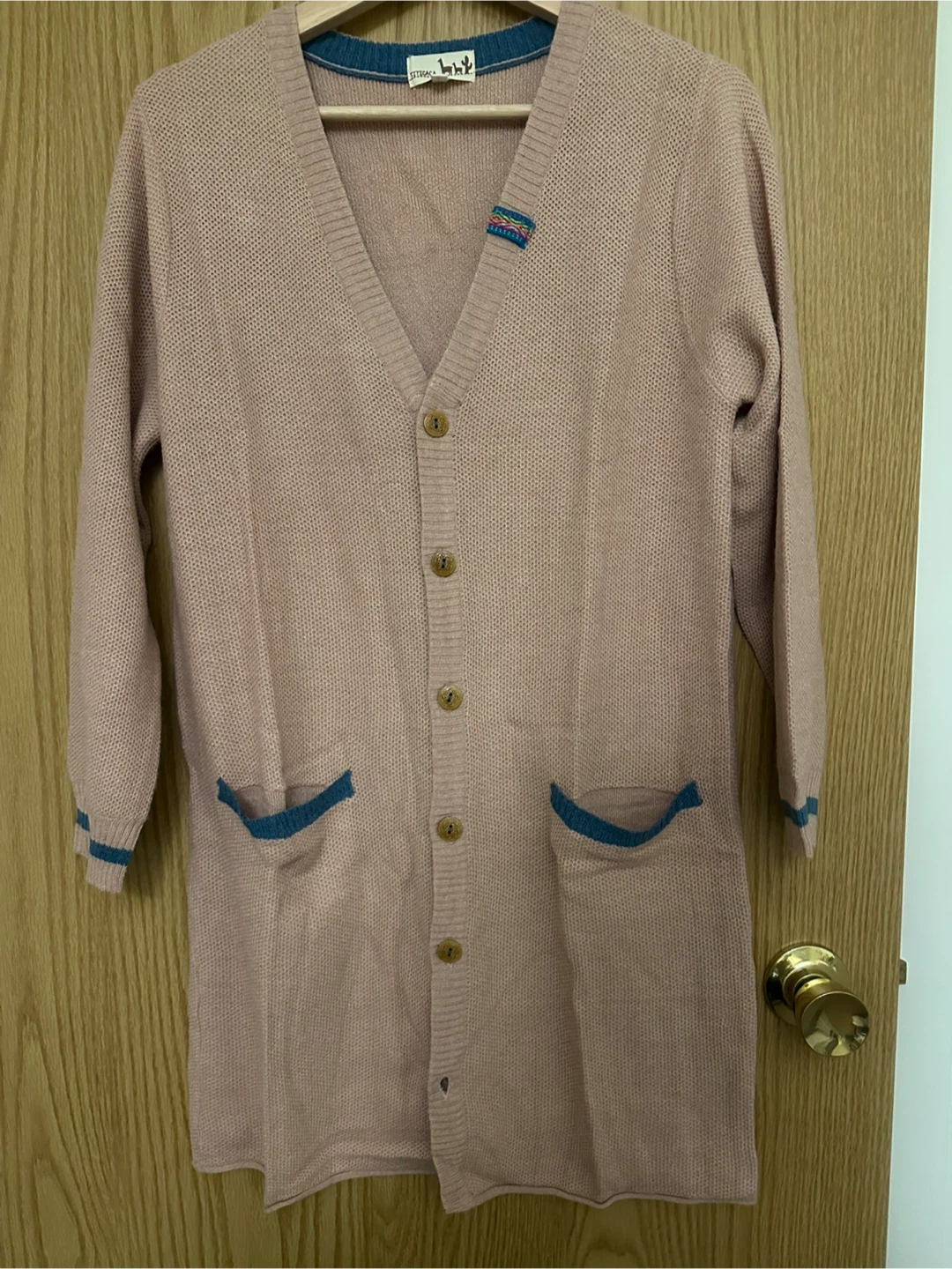 Japan Good Brand : “Titicaca”  Long Knit Cardigan Size M - photo 2