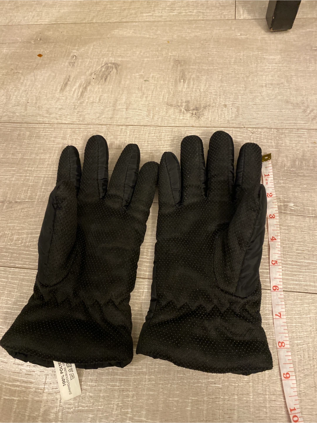 Black Polyester Gloves - photo 2
