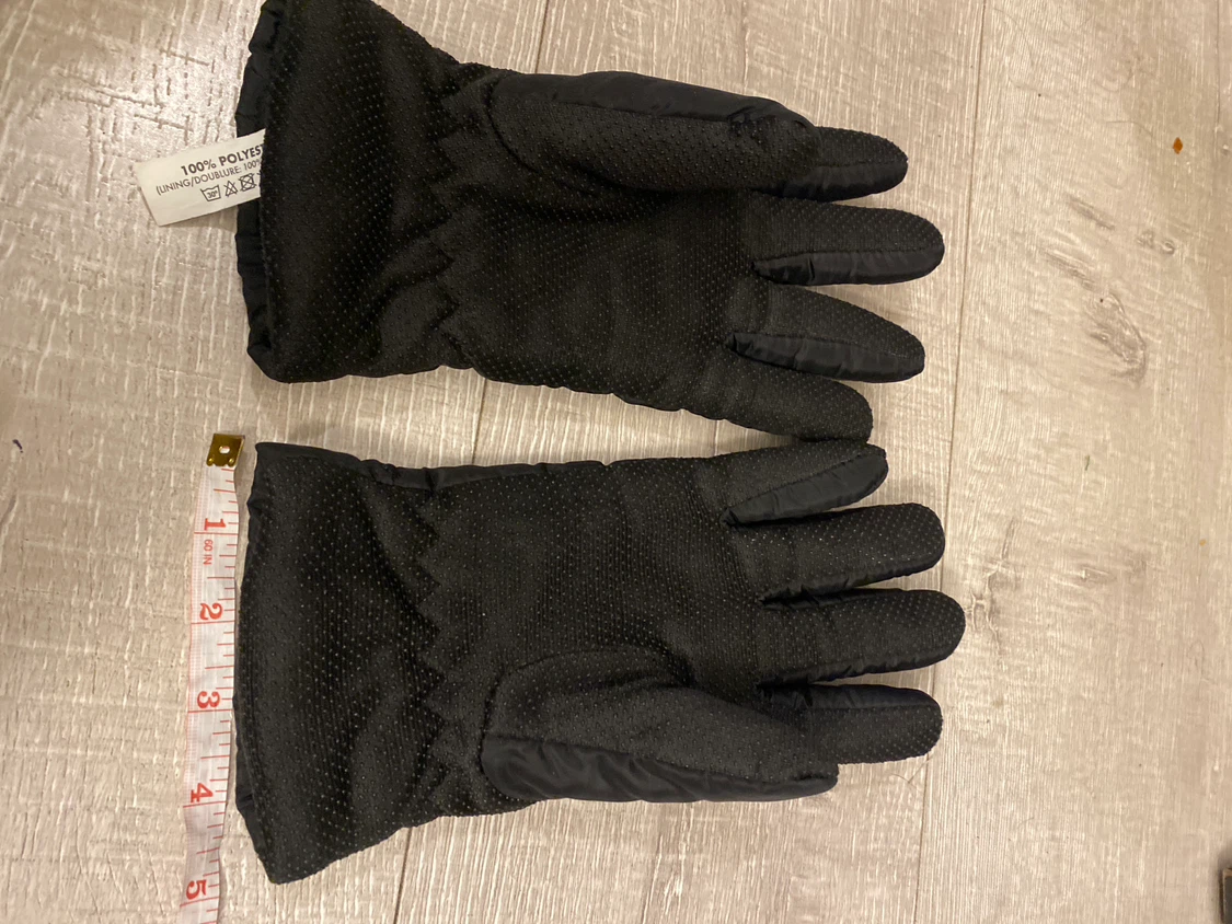 Black Polyester Gloves - photo 3