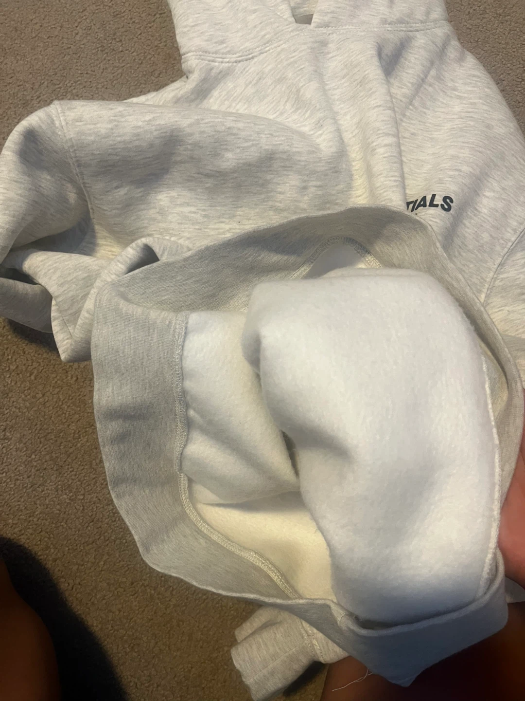 Essentials Fear of God Hoodie - photo 4
