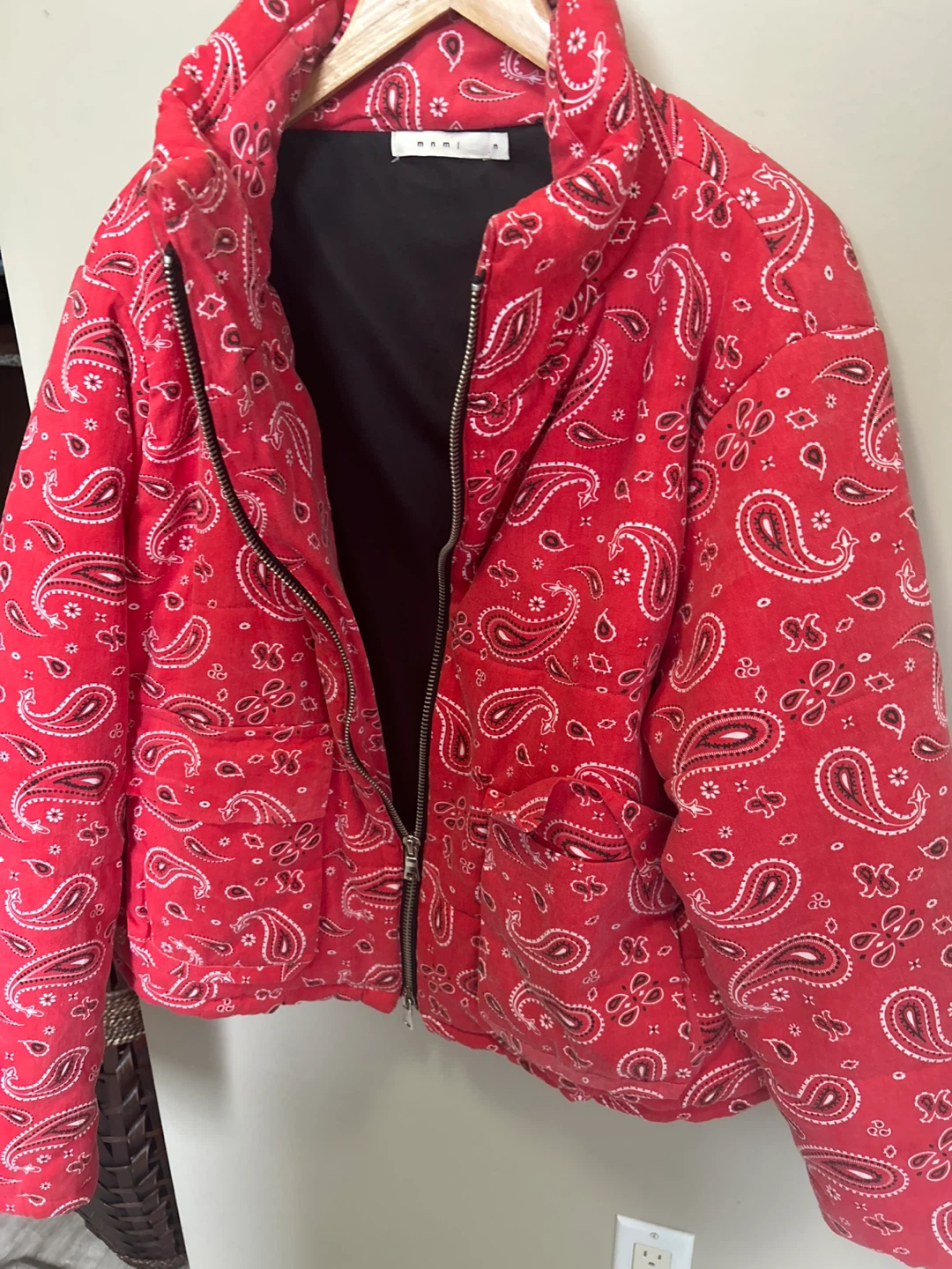 Mnml Red  Puffer Jacket