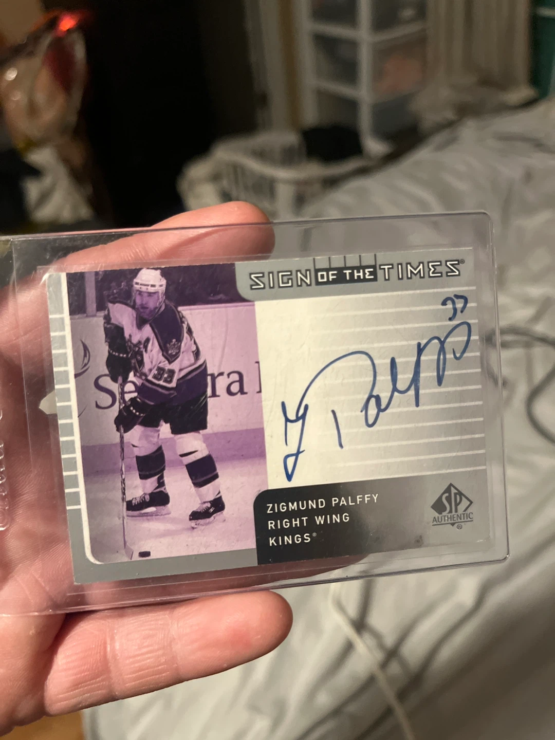 Zigmund Palffy Sign of the Times Autographed Card