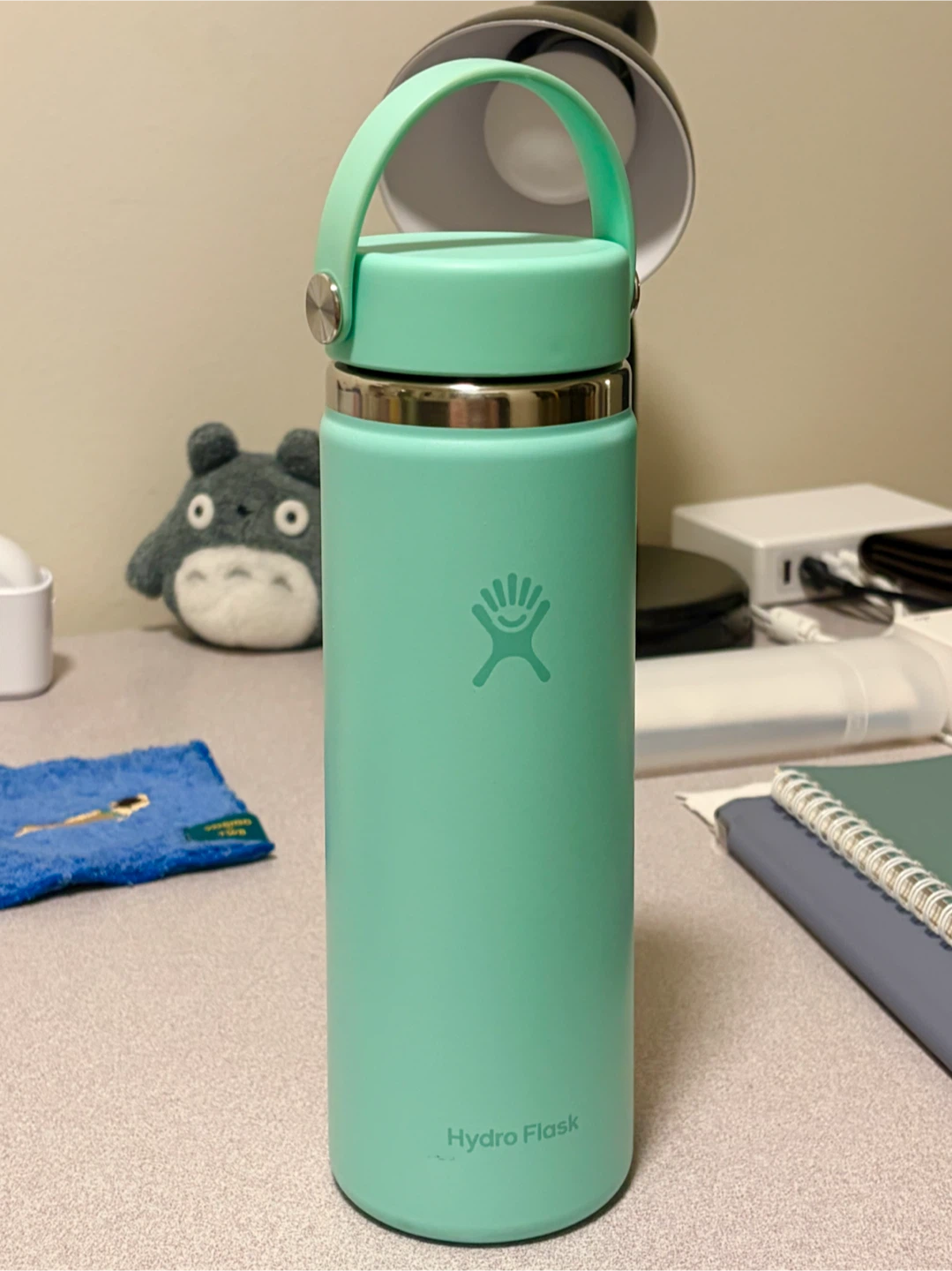 cute mint Hydro Flask 20oz