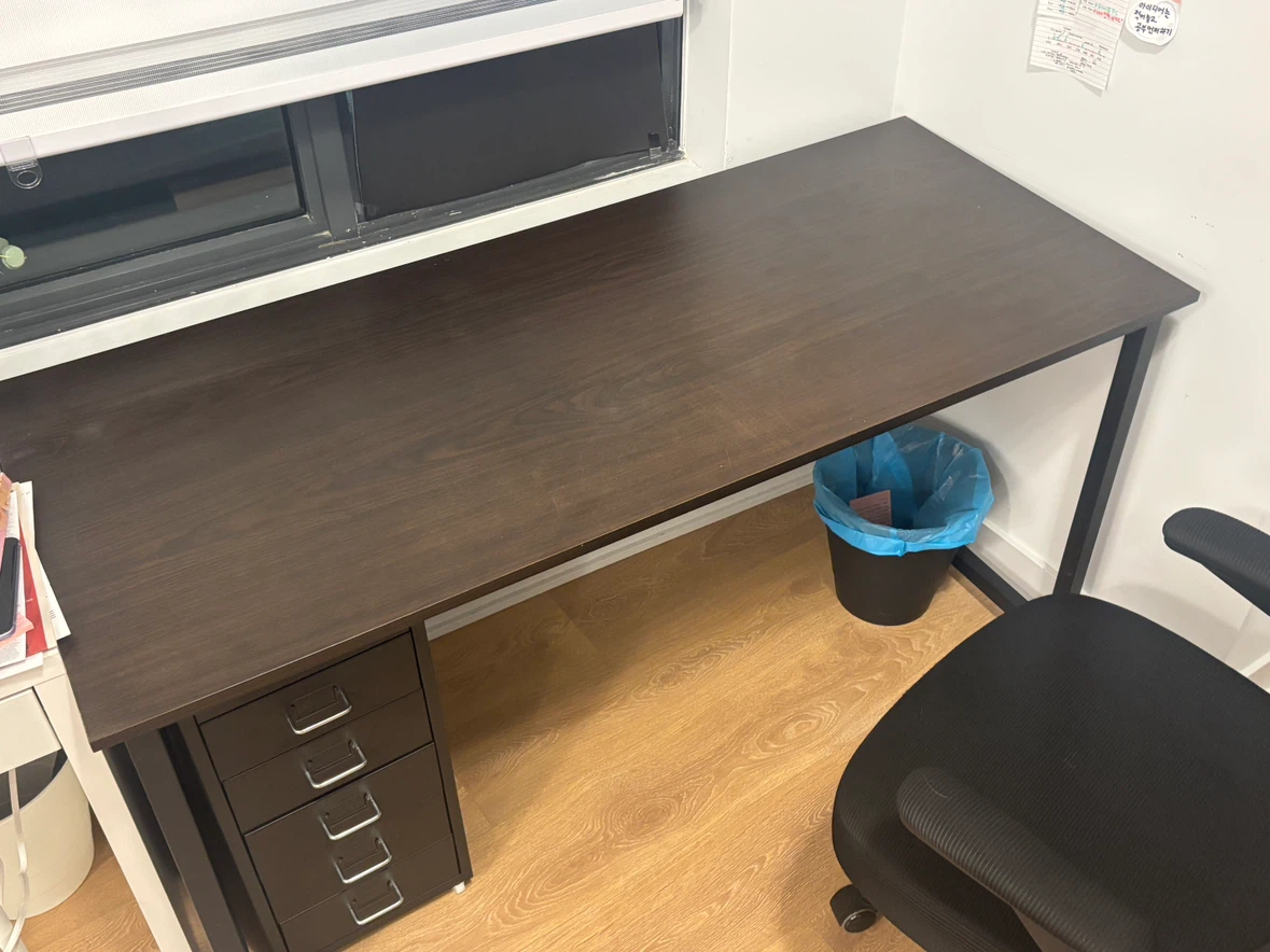 desk & Ikea drawer & chair - photo 2