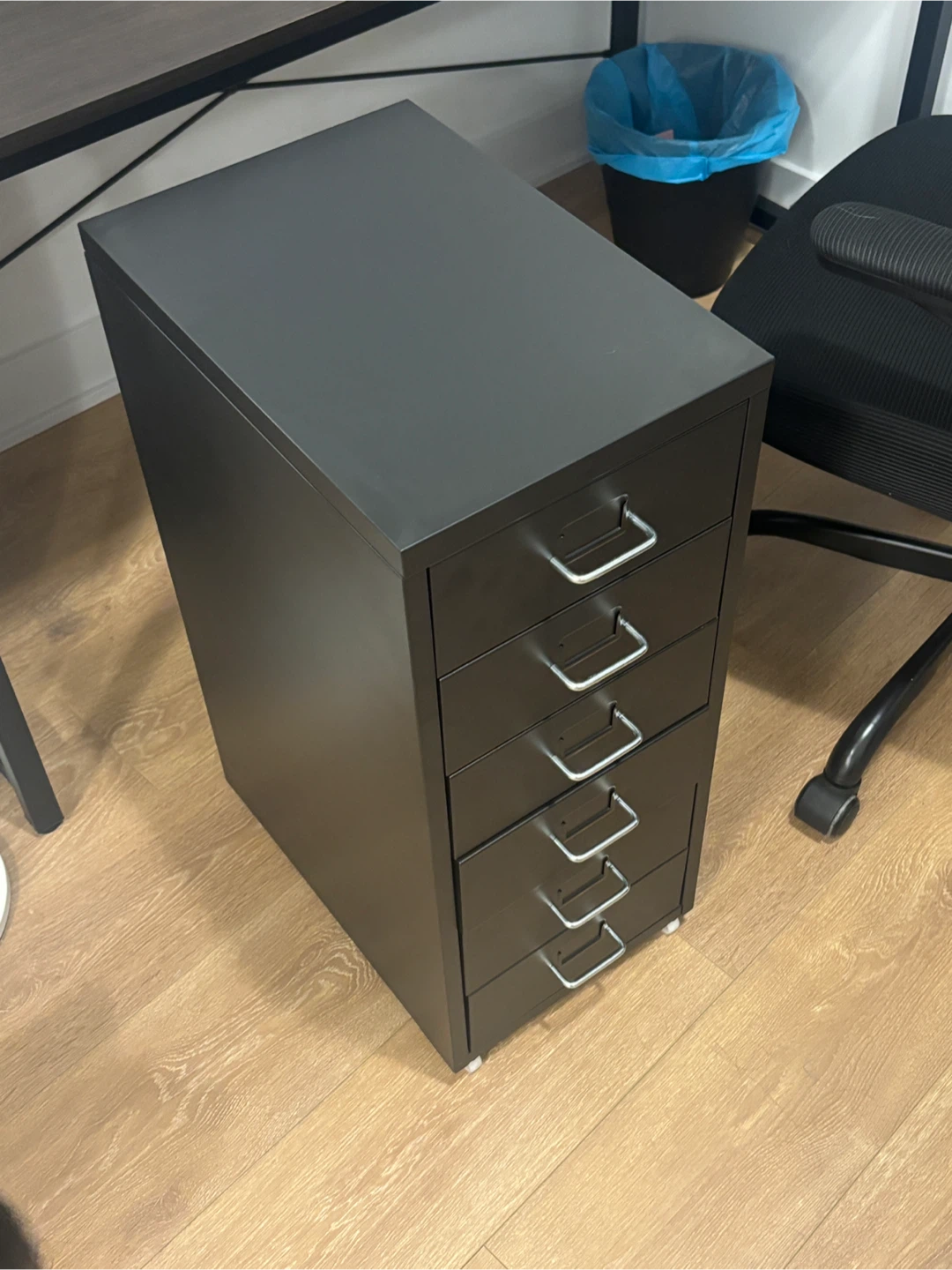 desk & Ikea drawer & chair - photo 3