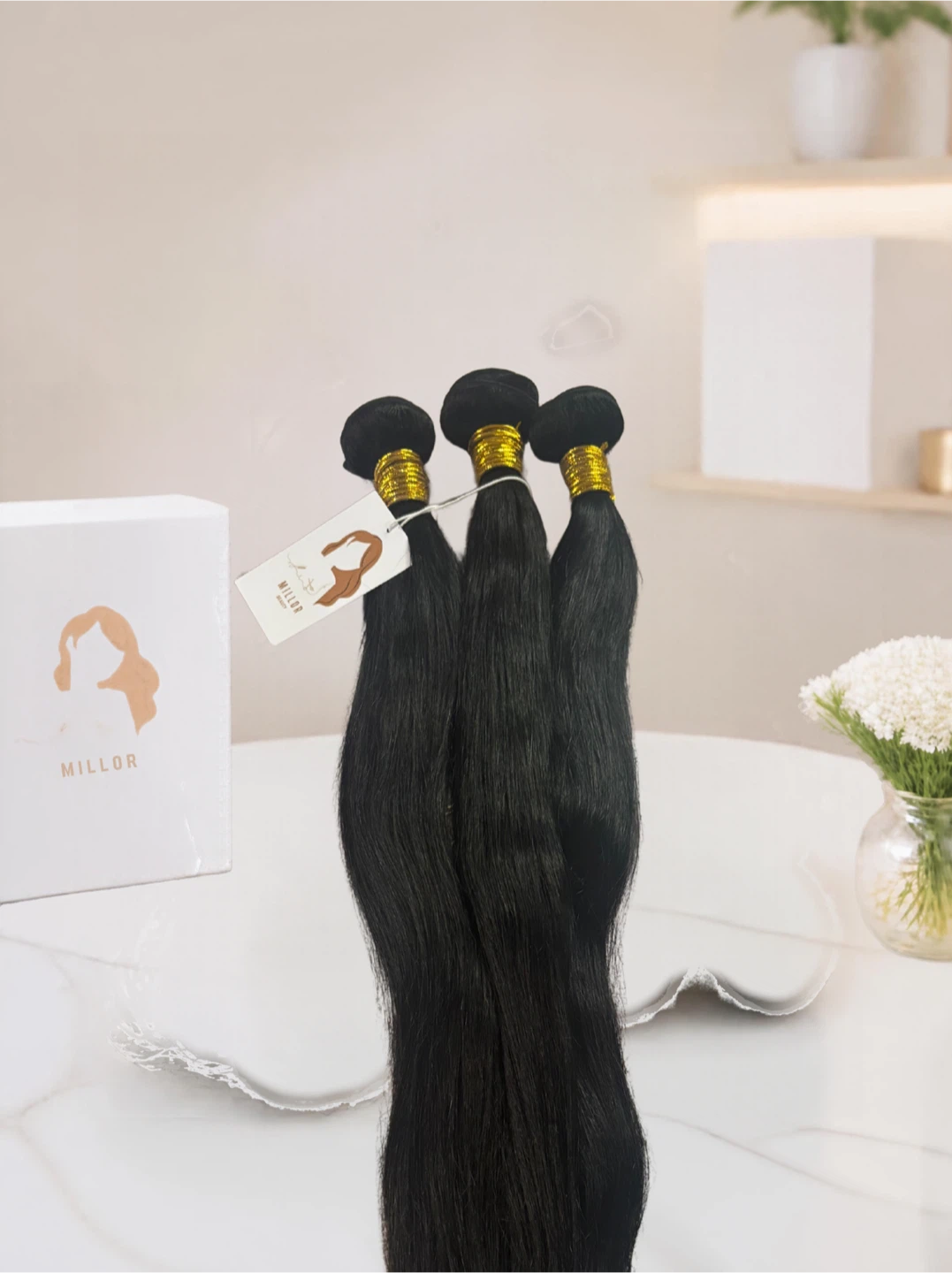 Millor Beauty Black Hair Extensions