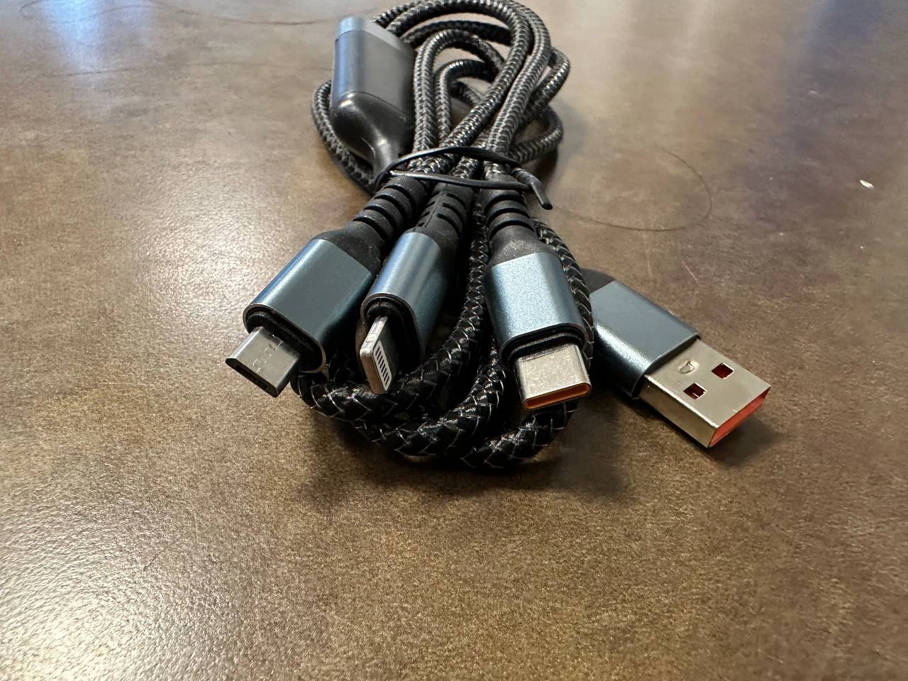 120W Multi-Port Wall Charger with 3 In 1 100w - photo 4