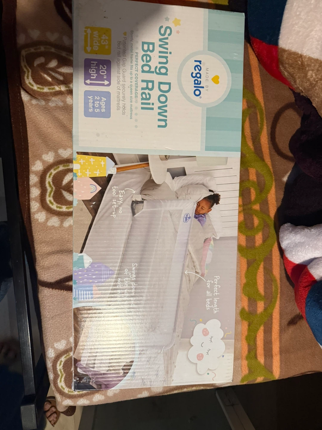 Regalo Swing Down Bed Rail
