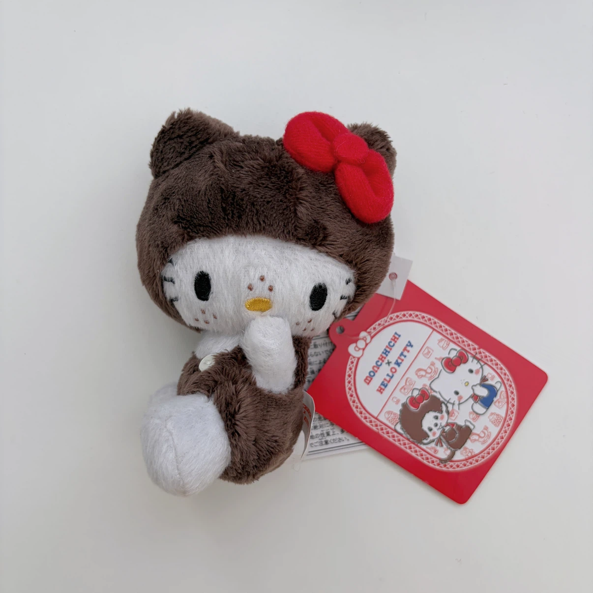 Sekiguchi Hello Kitty x Monchhichi Plush Keychain - photo 3
