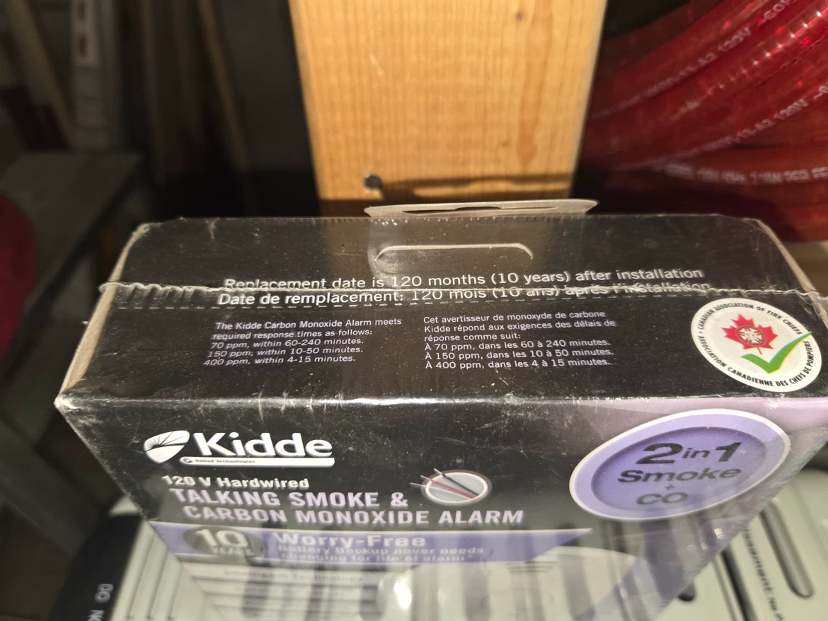 Kidde 120V Hardwired Smoke & Carbon Monoxide Alarm - photo 2