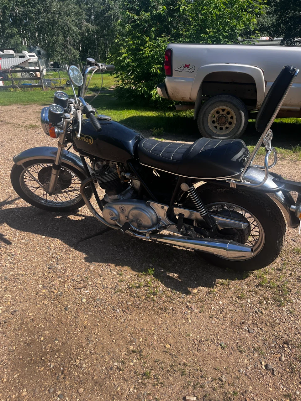 1973 850 Norton Commando motorcycle