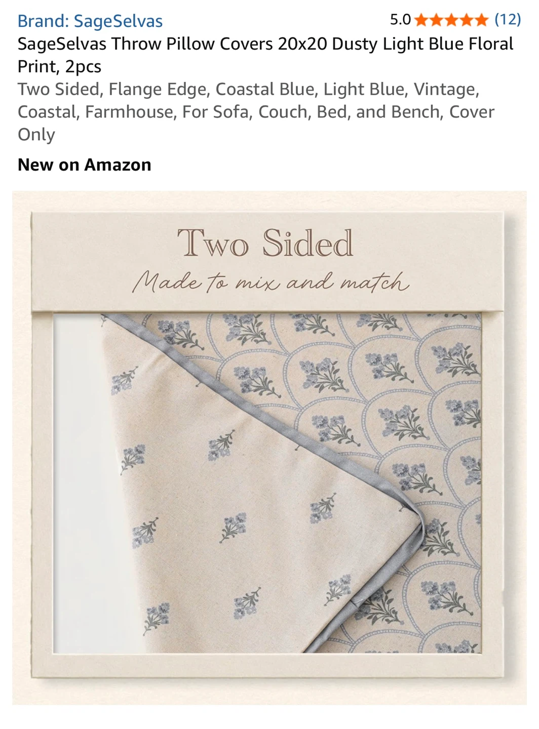 SageSelvas Throw Pillow 2pcs - photo 5