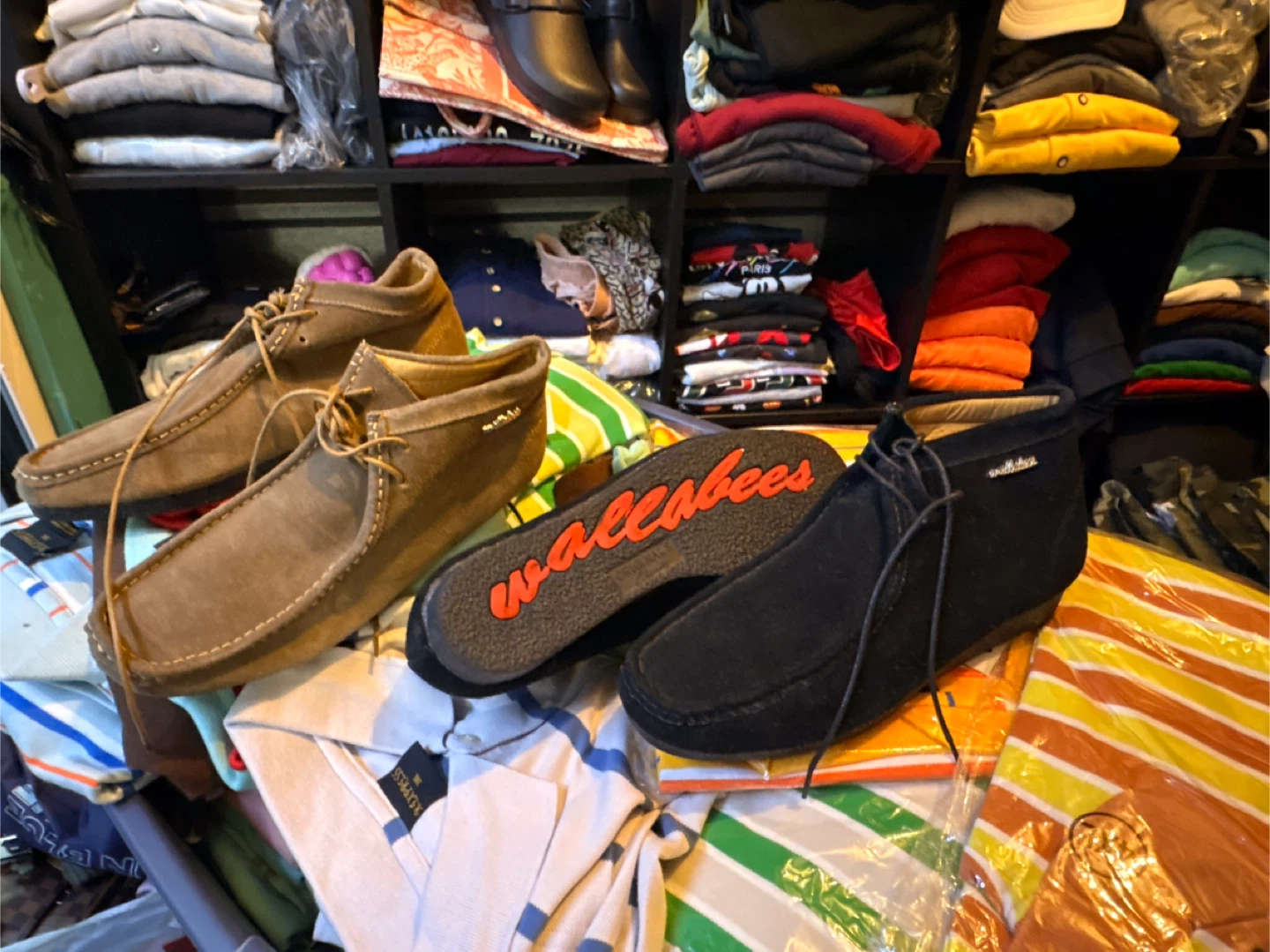 $60 size 8 Clarks Wallabees Shoes