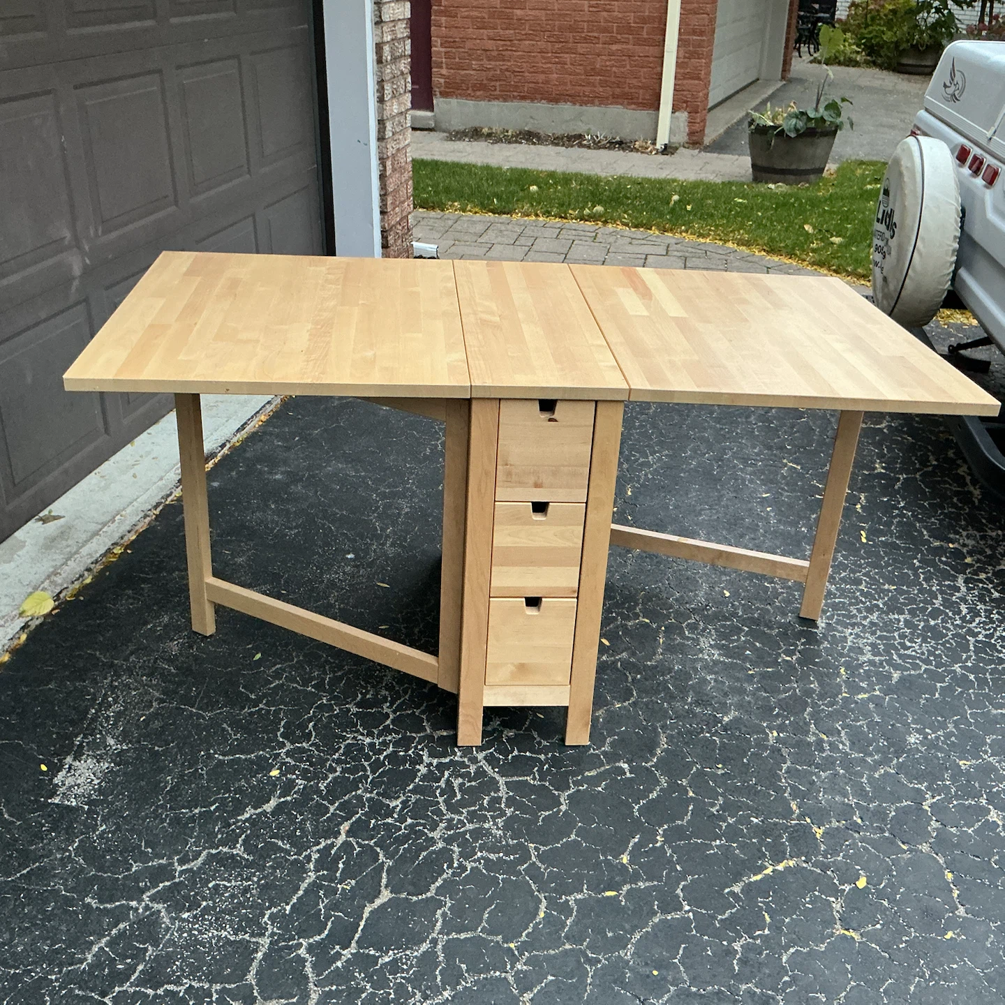 IKEA Norden Gateleg Table - photo 3