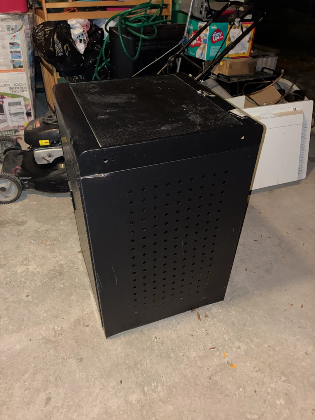 Black Laptop Device Charging Cart - photo 2