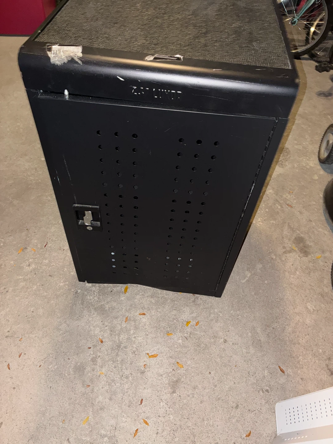 Black Laptop Device Charging Cart - photo 4