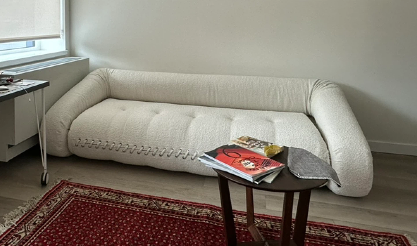 Giovannetti Anfibio style sofa boucle