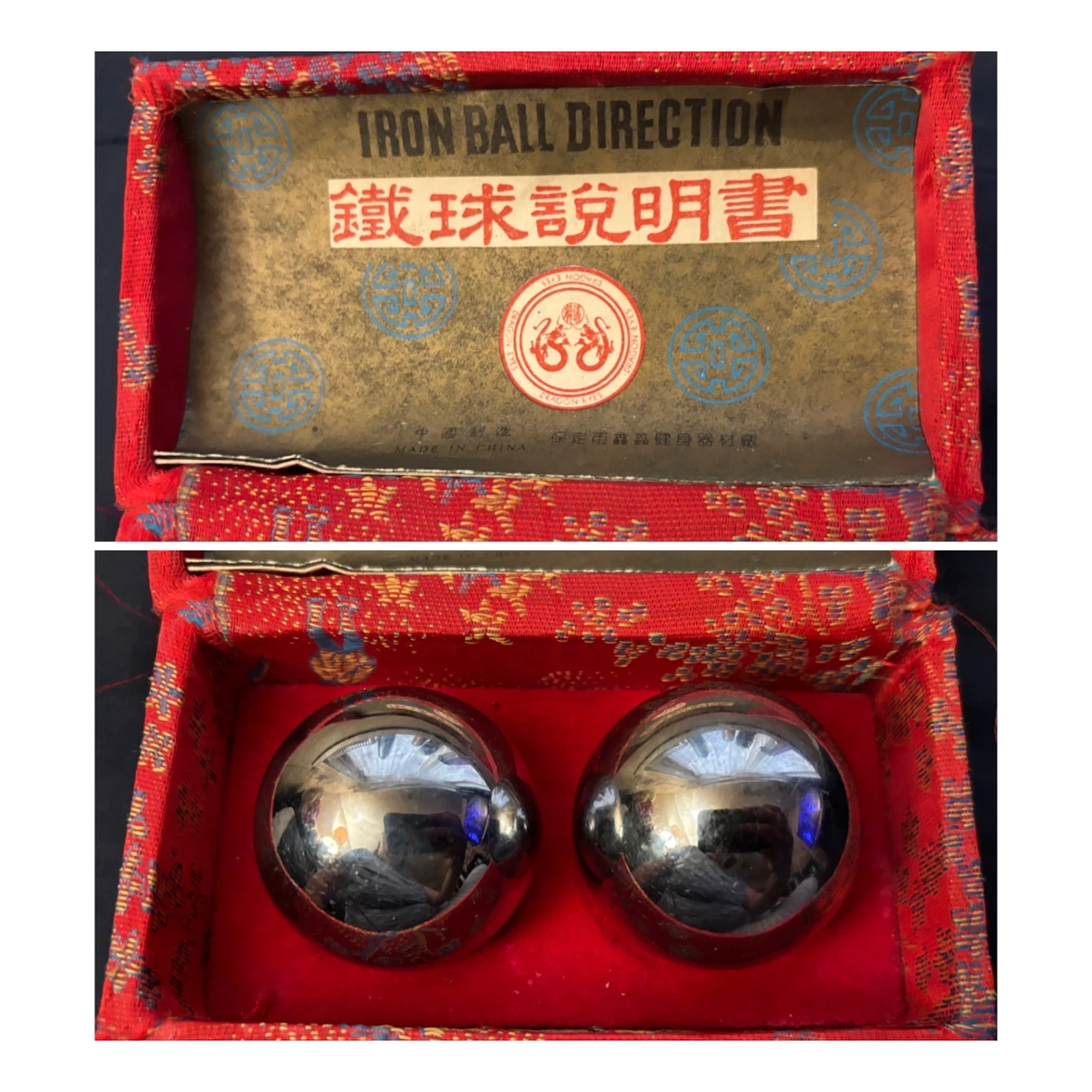 Iron Exercise Balls With Storage Box