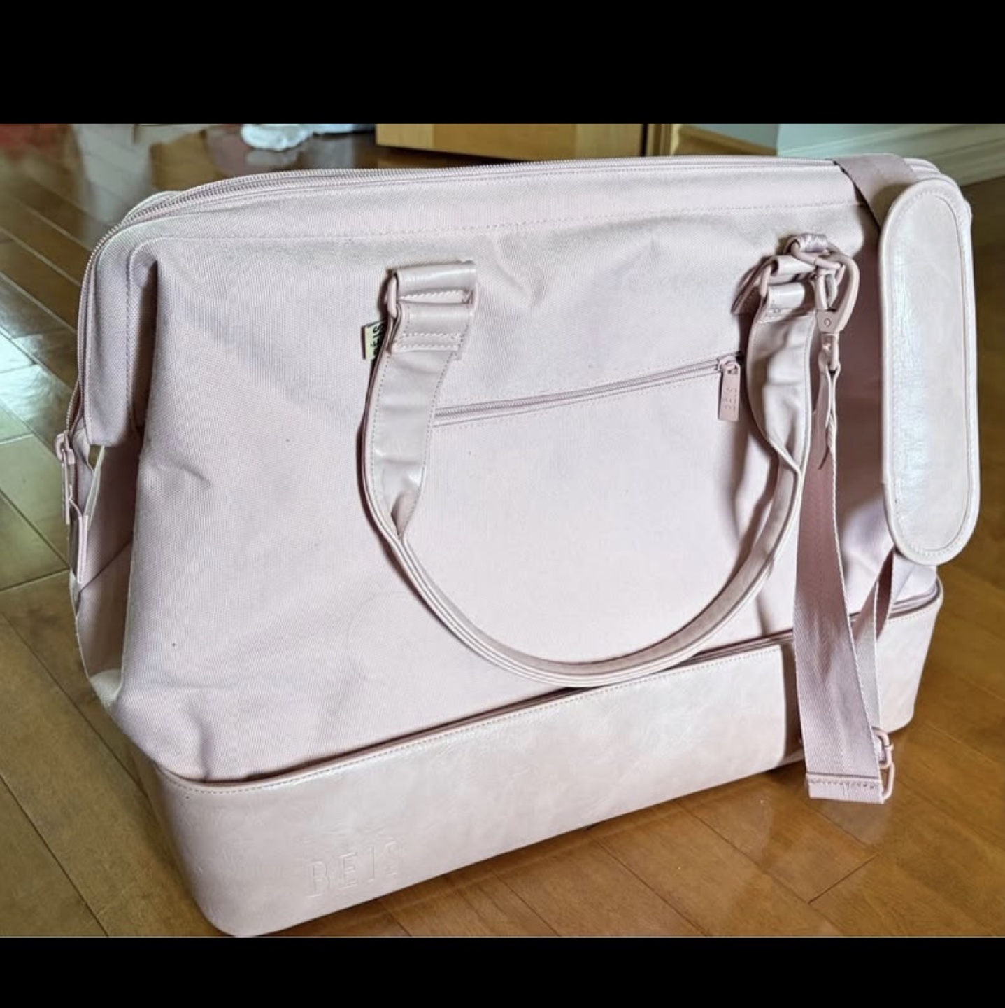 BEIS Weekender Bag Pink - photo 2