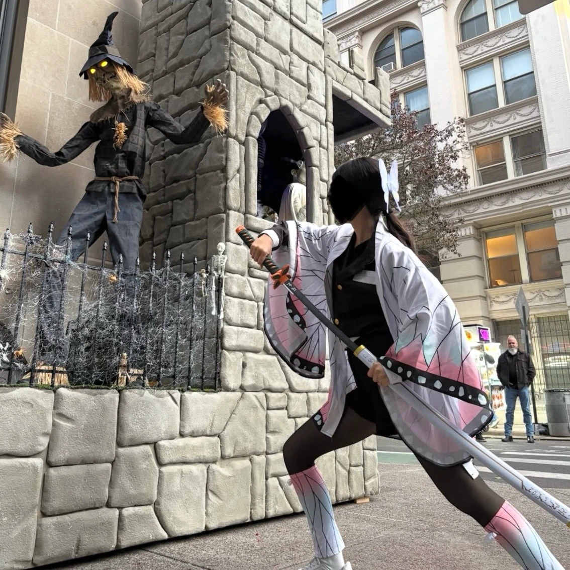 Demon Slayer Shinobu Cosplay Halloween Costume - photo 3