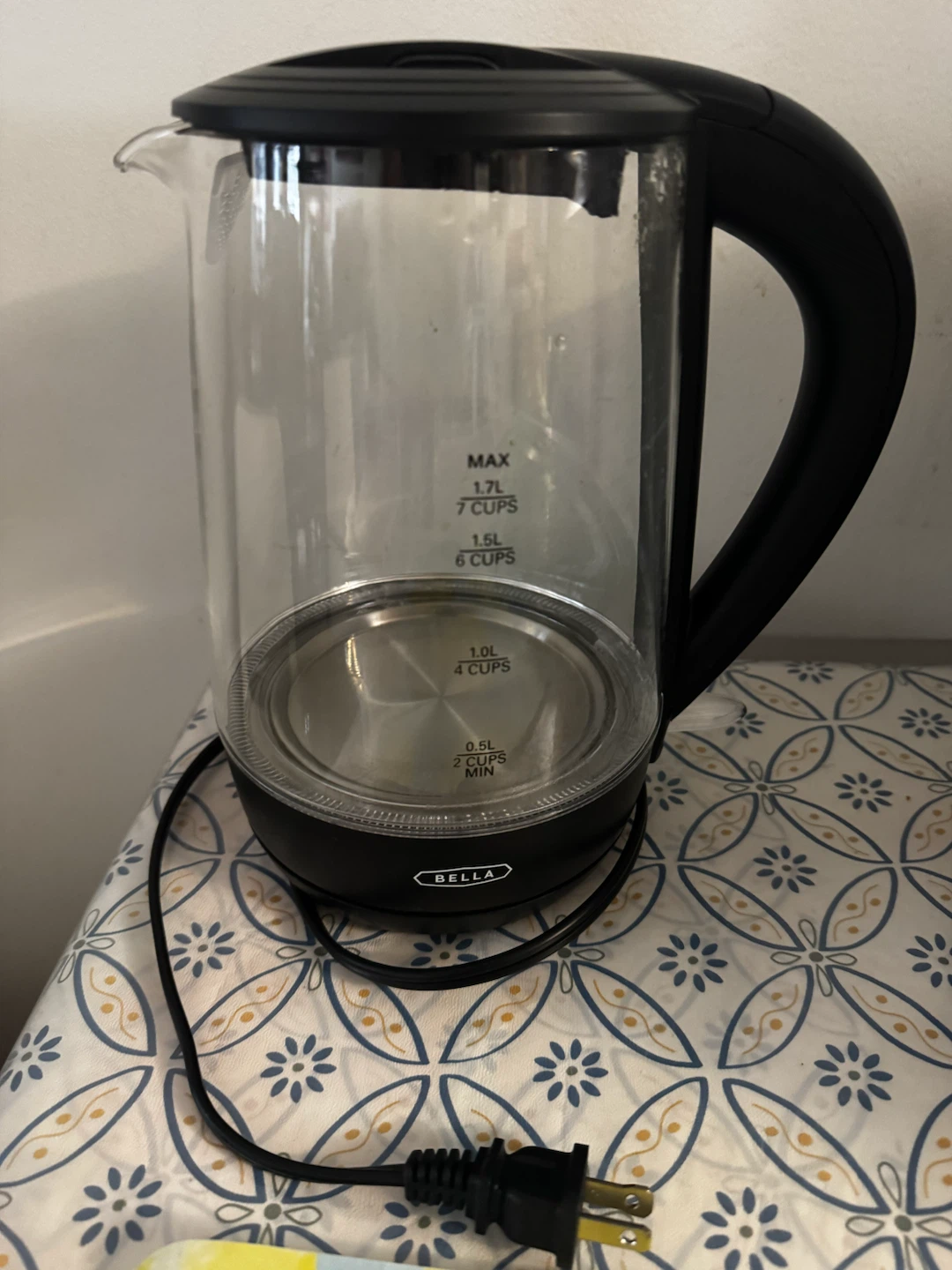 Bella 1.7L Glass Electric Kettle